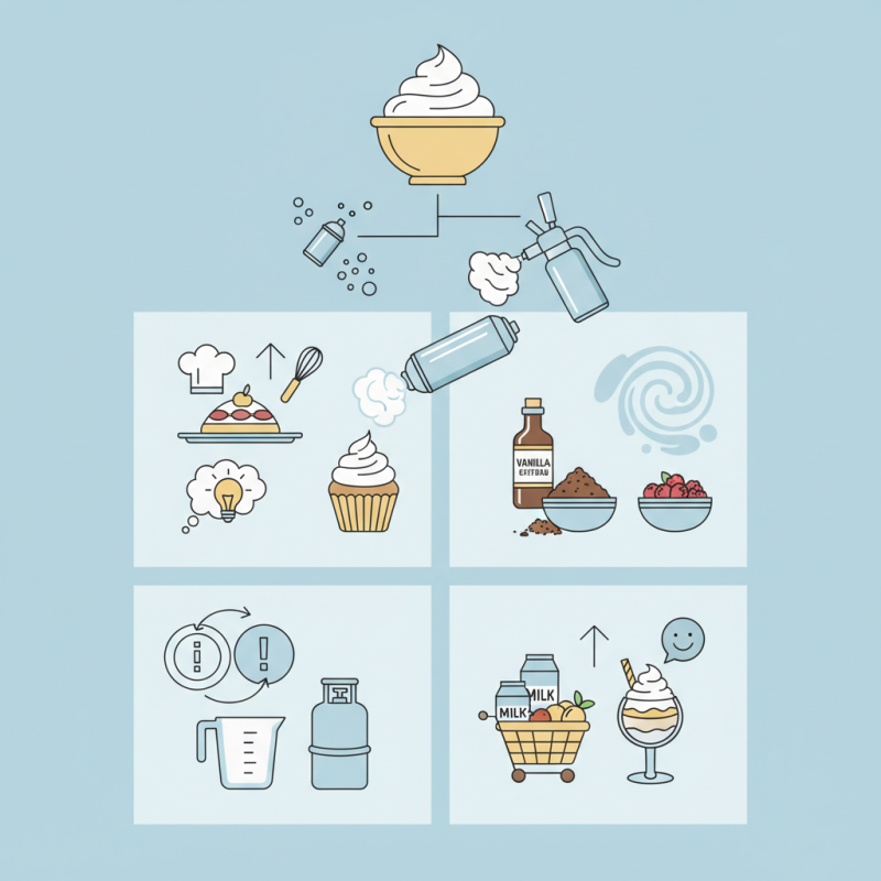 Why Use Whipped Cream Chargers for Perfect Dessert Toppings?