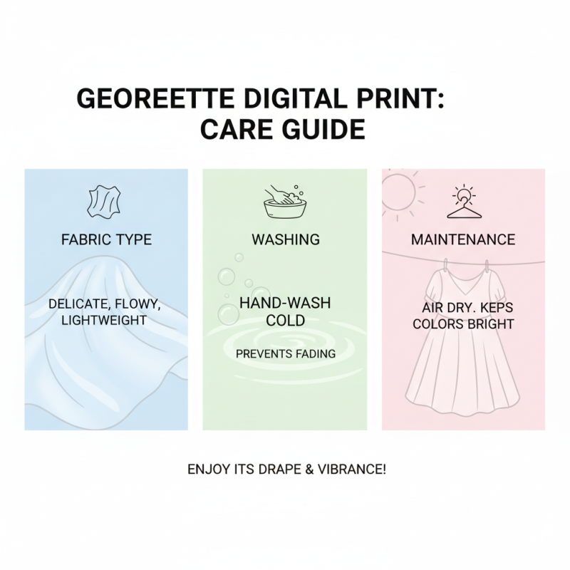 How to Choose Georgette Digital Print Fabric for Your Projects?