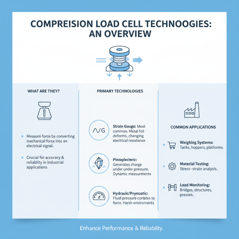 2026 Top Compression Load Cell Technologies You Need to Know?