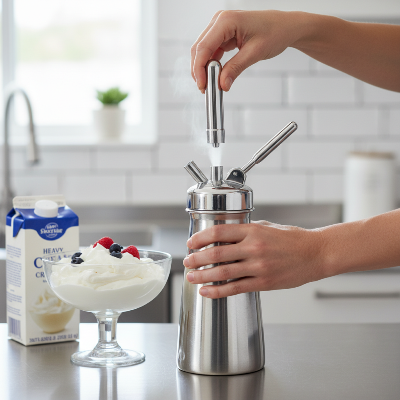 How to Use Whipped Cream Chargers Safely and Effectively?