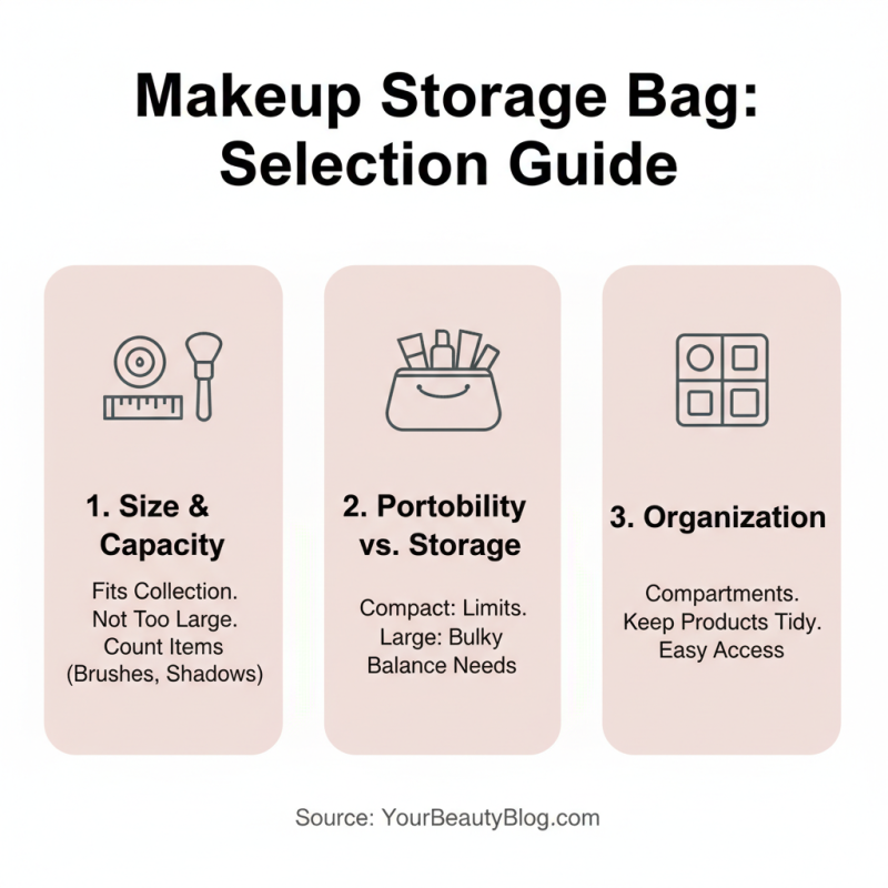 How to Choose the Best Makeup Storage Bag for Your Needs?
