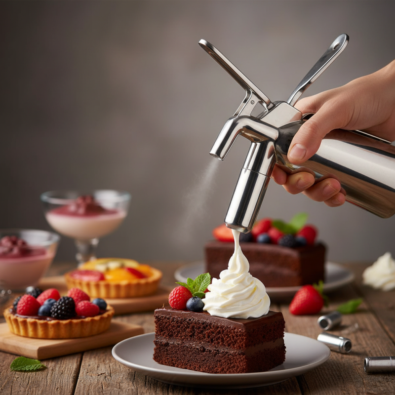 How to Use Whipped Cream Chargers for Perfect Desserts?