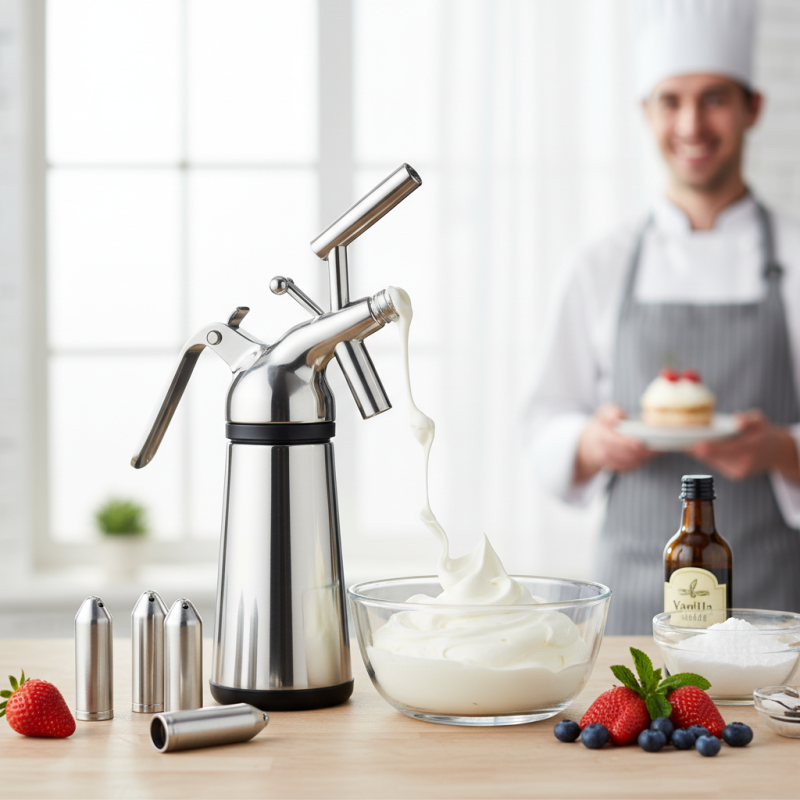 What is a whipped cream charger and how does it work?