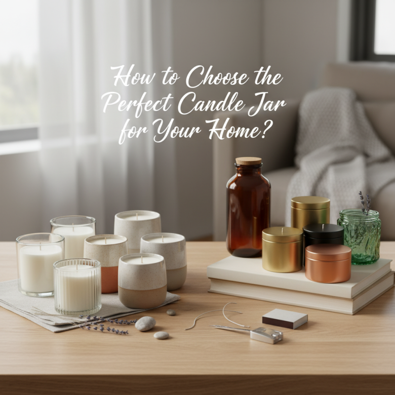 How to Choose the Perfect Candle Jar for Your Home?