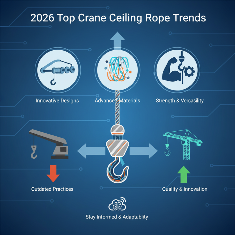 2026 Top Crane Ceiling Rope Trends What You Need to Know?