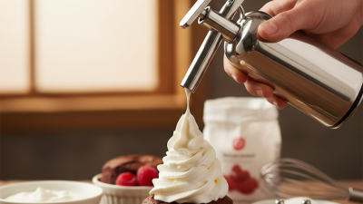 Why Use Whipped Cream Chargers for Homemade Desserts?