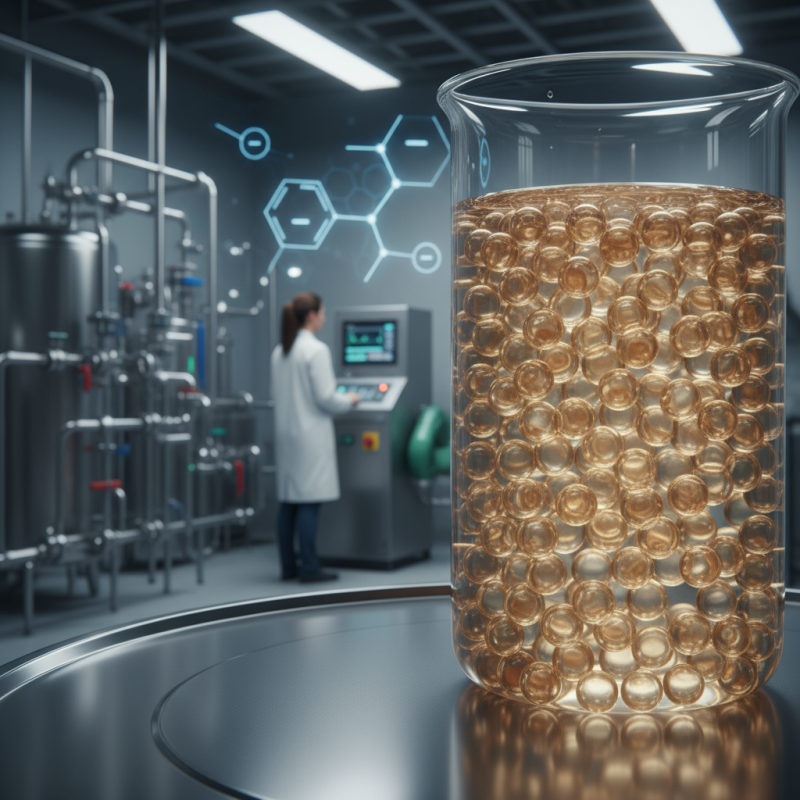 What is a strong base anion resin and its applications?