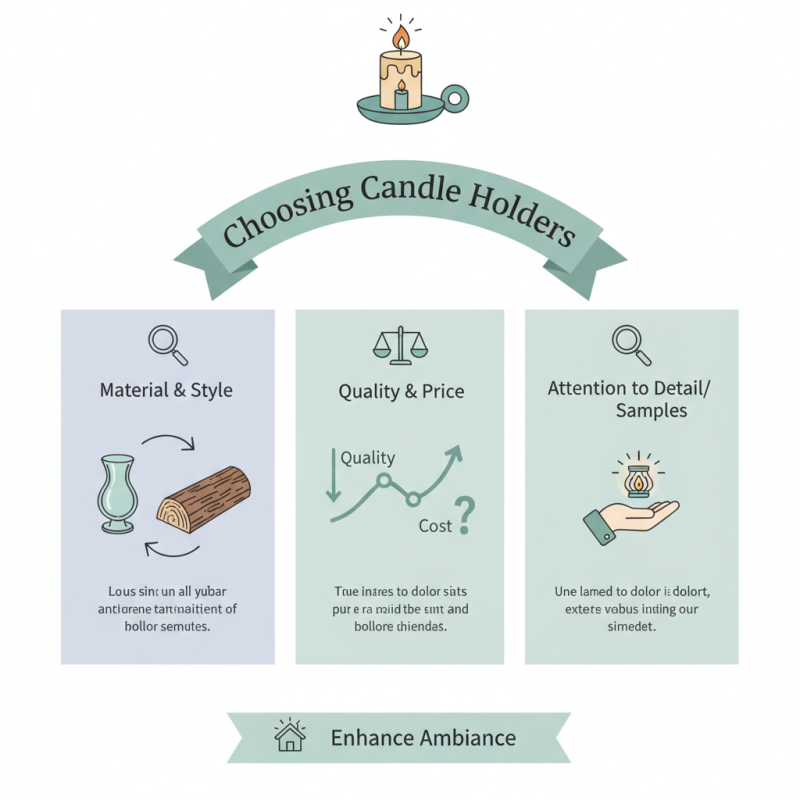 How to Choose the Best Candle Holder Wholesale Options?