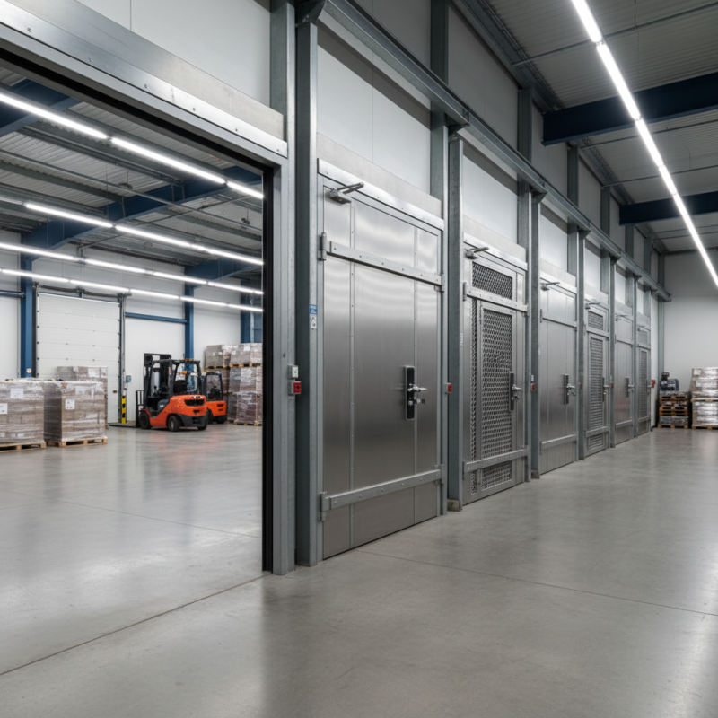 How to Choose the Right Warehouse Metal Doors for Security?
