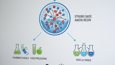 What is a strong base anion resin and its uses?