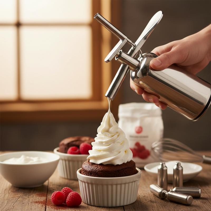 Why Use Whipped Cream Chargers for Homemade Desserts?