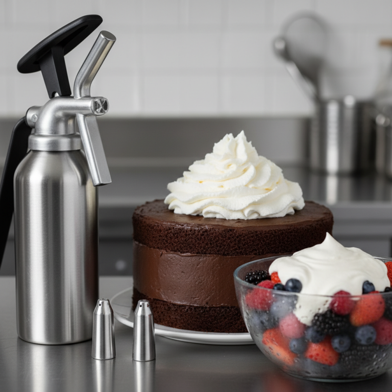 How to Use Whipped Cream Chargers for Perfect Desserts?