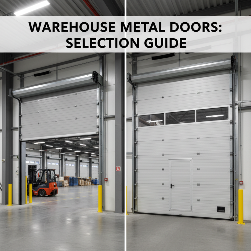 How to Choose Warehouse Metal Doors for Your Facility?
