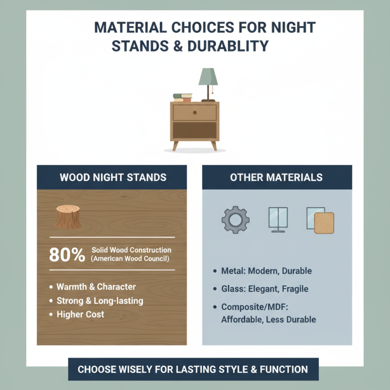 Why You Should Consider Night Stand Side Tables for Your Bedroom Decor?