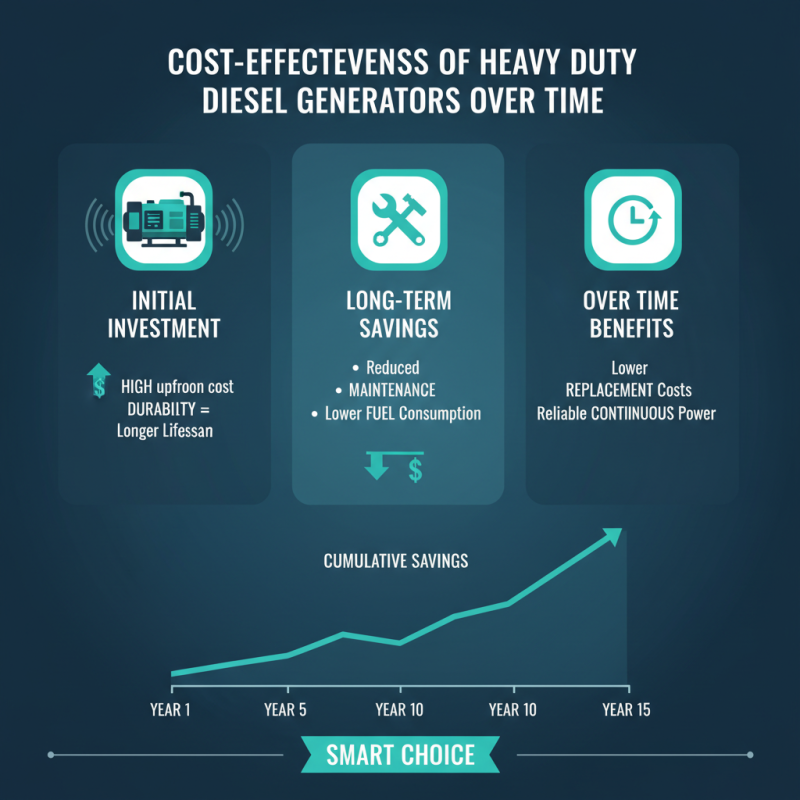 What are the Benefits of Heavy Duty Diesel Generators?