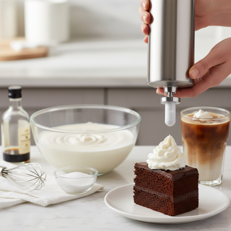 How to Use Whipped Cream Chargers for Perfect Desserts?