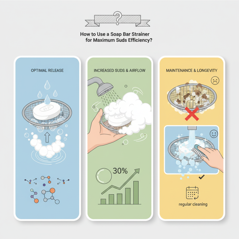 How to Use a Soap Bar Strainer for Maximum Suds Efficiency?