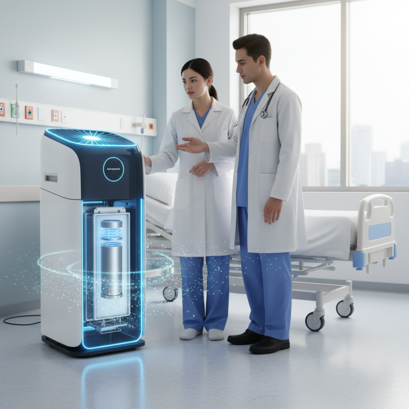 What is a medical air purifier and how does it work?