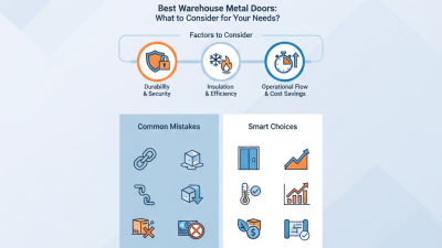 Best Warehouse Metal Doors What to Consider for Your Needs?