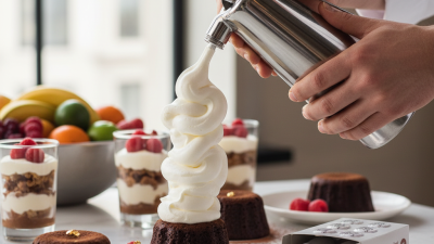 2026 Best Whipped Cream Chargers for Perfect Desserts?
