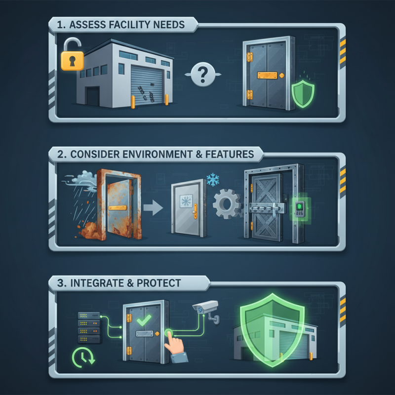 Top Tips for Choosing Warehouse Metal Doors for Security