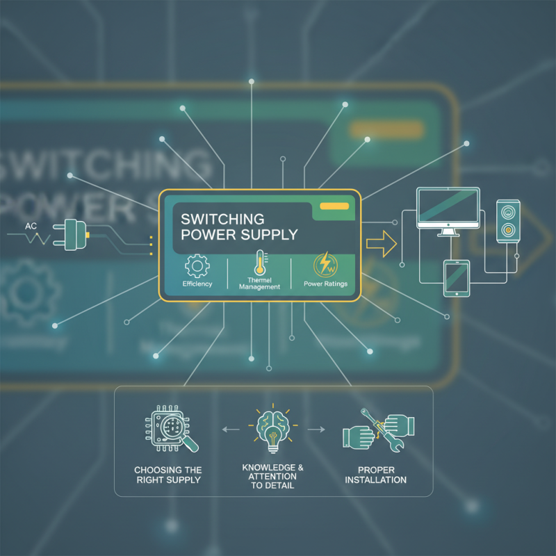Best Switching Power Supply Tips for Optimal Performance?