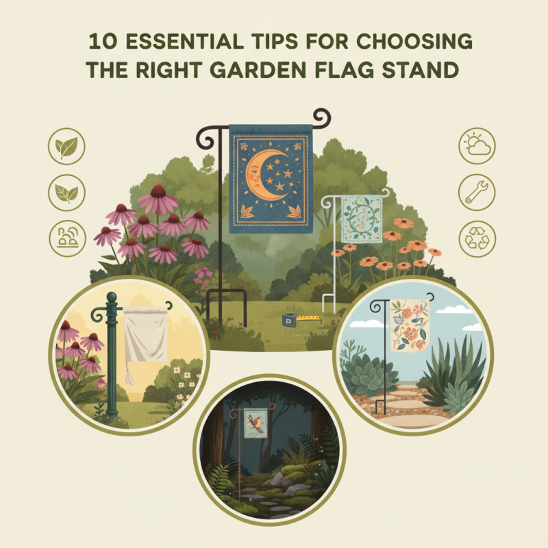 10 Essential Tips for Choosing the Right Garden Flag Stand