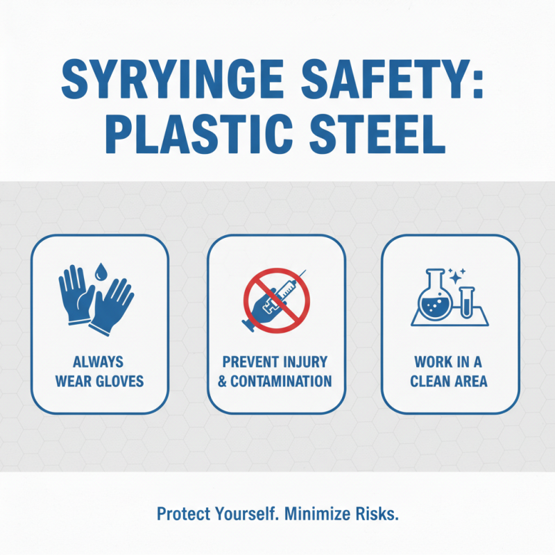 10 Tips for Using Heavy Duty Plastic Steel Syringe Effectively?