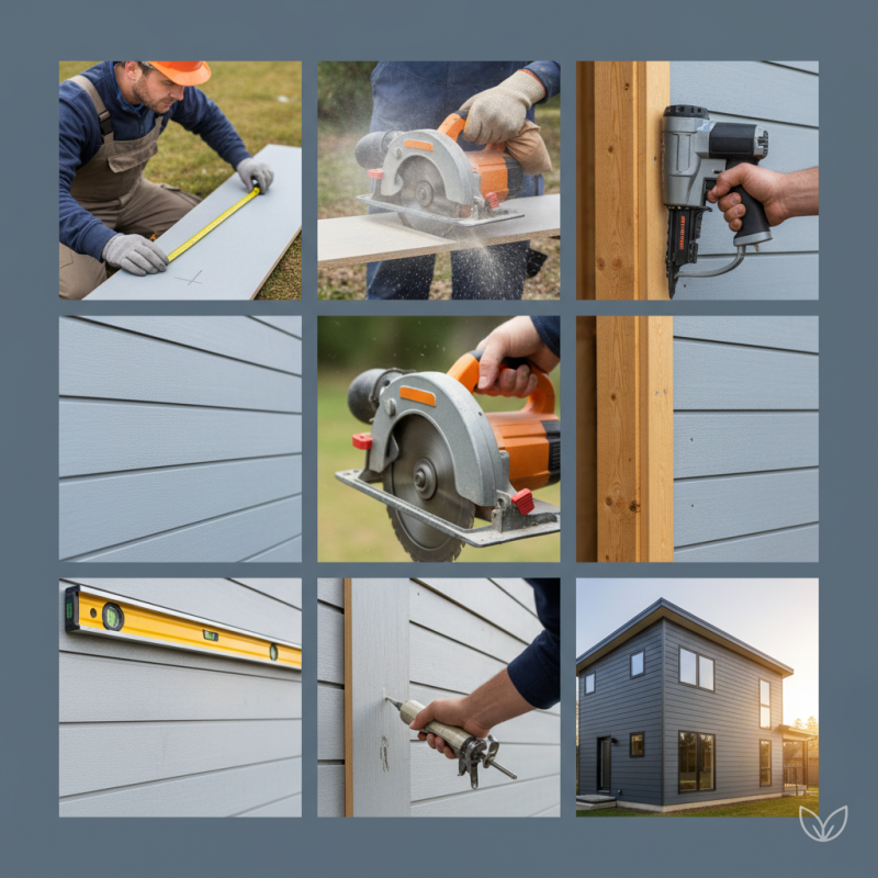 How to Install Fiber Cement Board Siding Effectively?