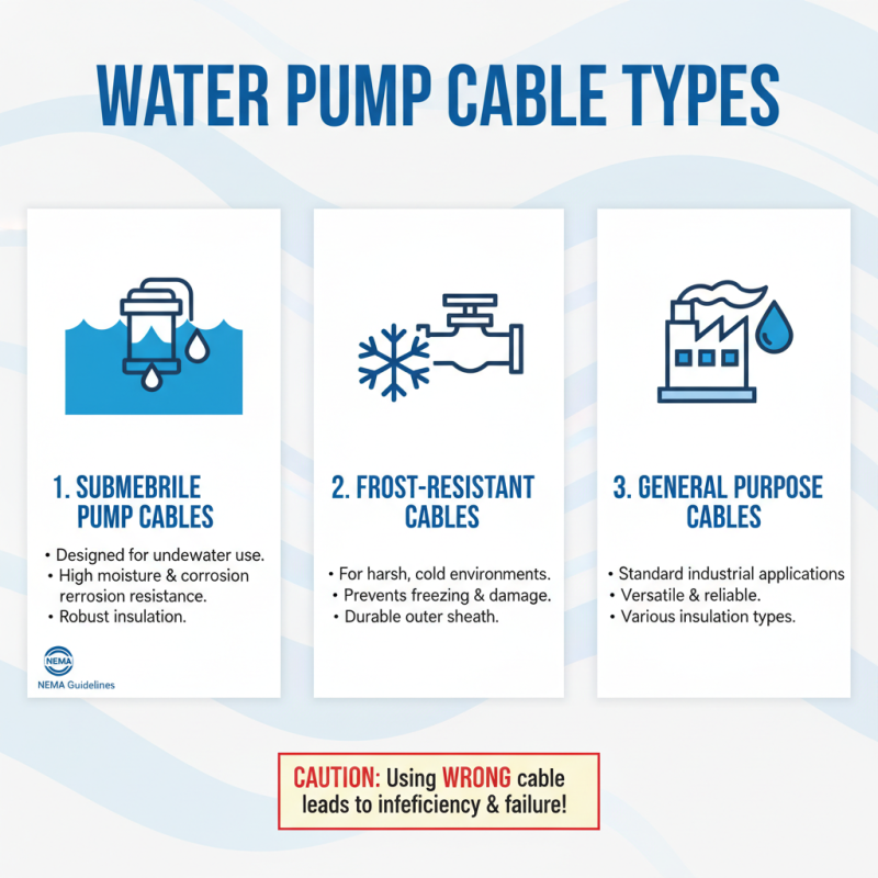 Why Is Water Pump Cable Essential for Efficient Pump Operations?