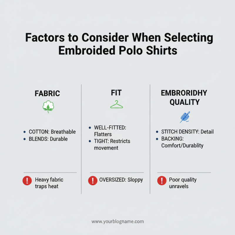 How to Choose the Best Embroidered Polo Shirts for Your Wardrobe?