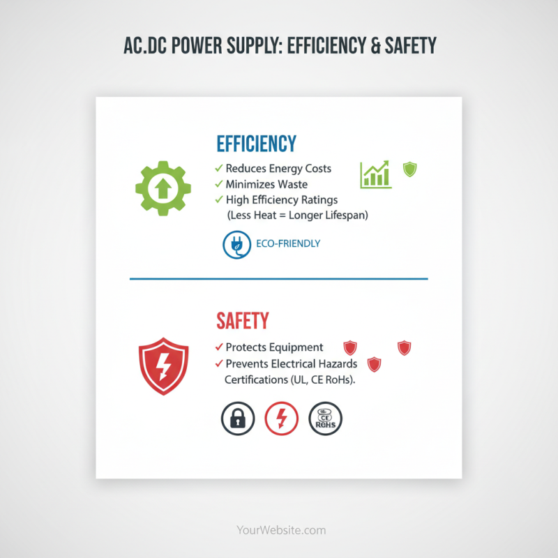 How to Choose the Right AC DC Power Supply for Your Needs?