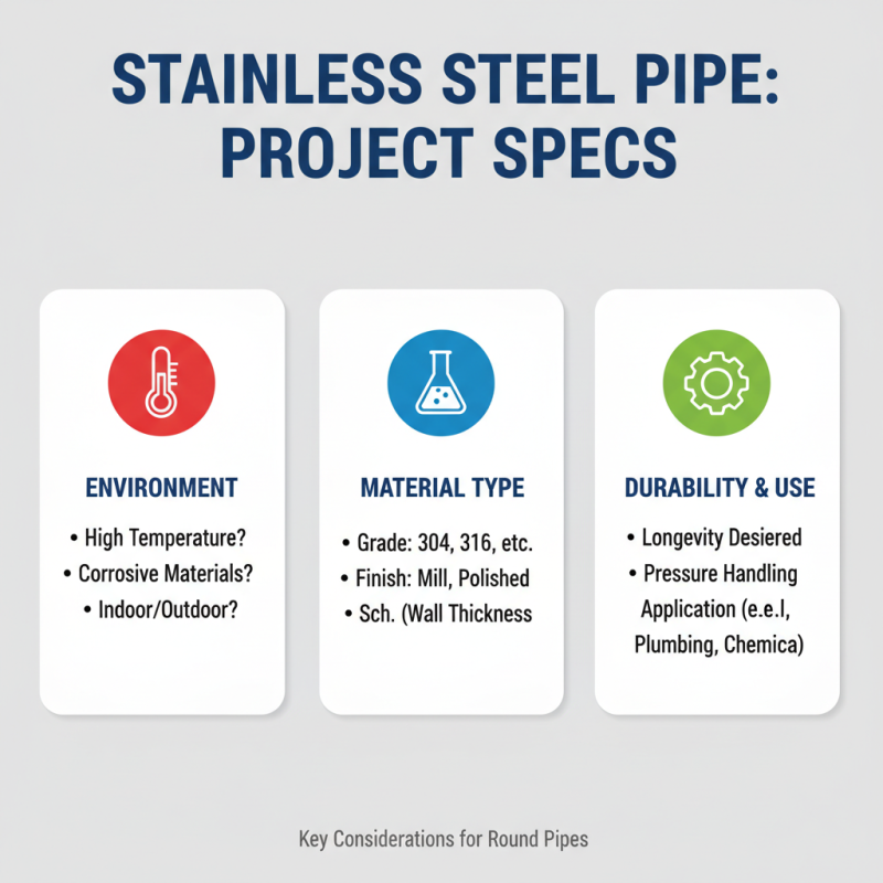 How to Choose Stainless Steel Round Pipes for Your Project?