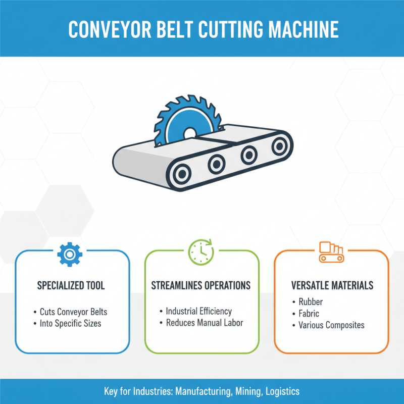 What is a Conveyor Belt Cutting Machine and How Does It Work?