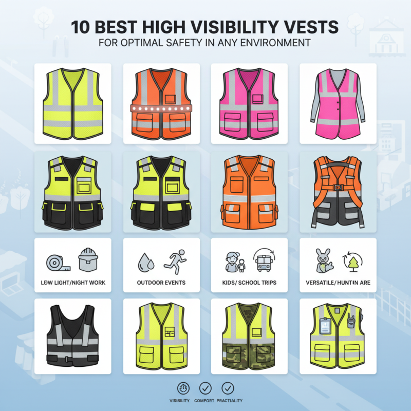 10 Best High Visibility Vests for Optimal Safety in Any Environment?
