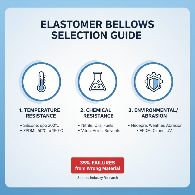 How to Choose the Right Elastomer Bellows for Your Needs?