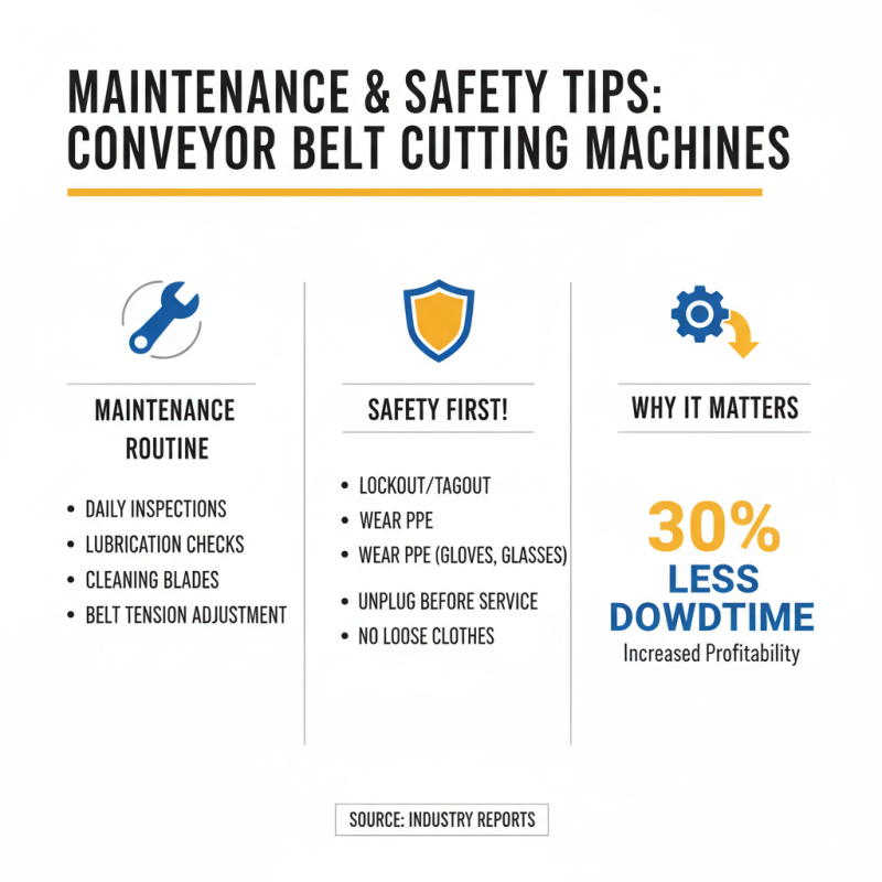 What is a Conveyor Belt Cutting Machine and How Does It Work?