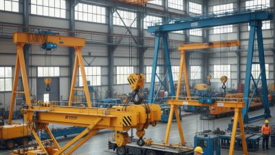 Top 10 Trolly Crane Models to Consider for Your Next Project?