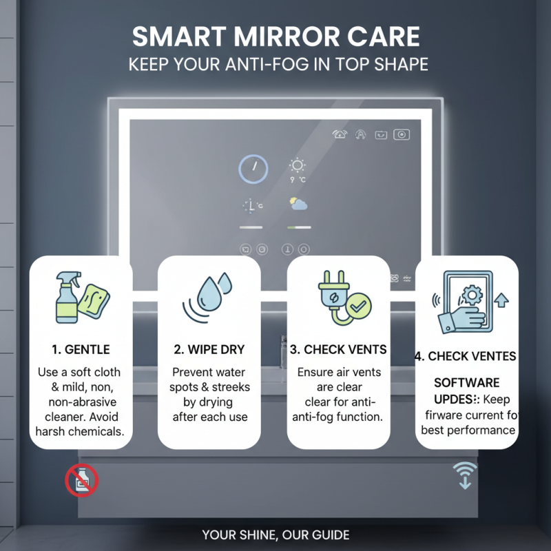 Why Choose an Anti-Fog Smart Mirror for Your Bathroom Upgrade?