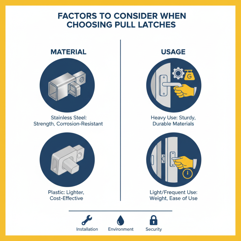 Top 10 Pull Latch Types You Should Consider for Your Projects?