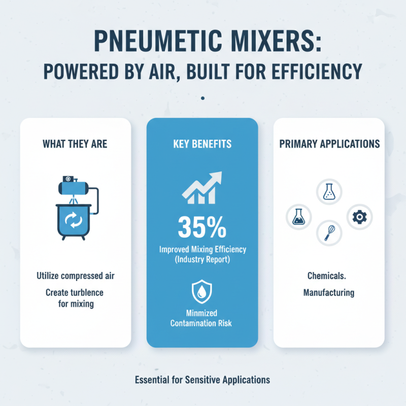 How to Choose the Best Pneumatic Mixer for Your Needs?