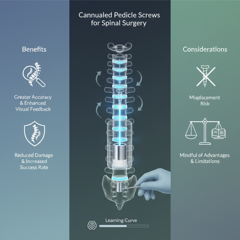 How to Use Cannulated Pedicle Screws for Spinal Surgery?