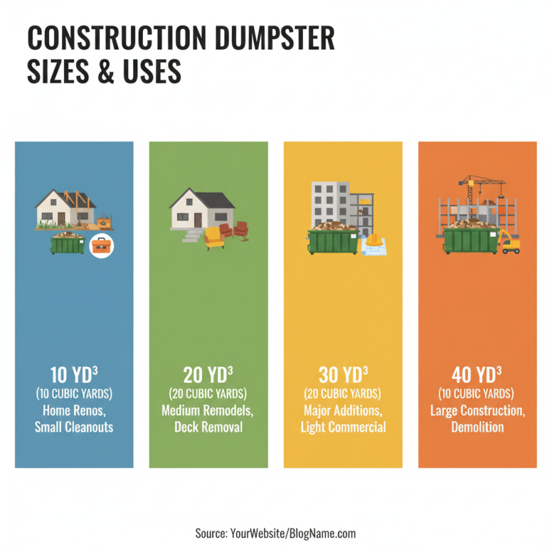 Where to Find Construction Dumpsters in My Area?