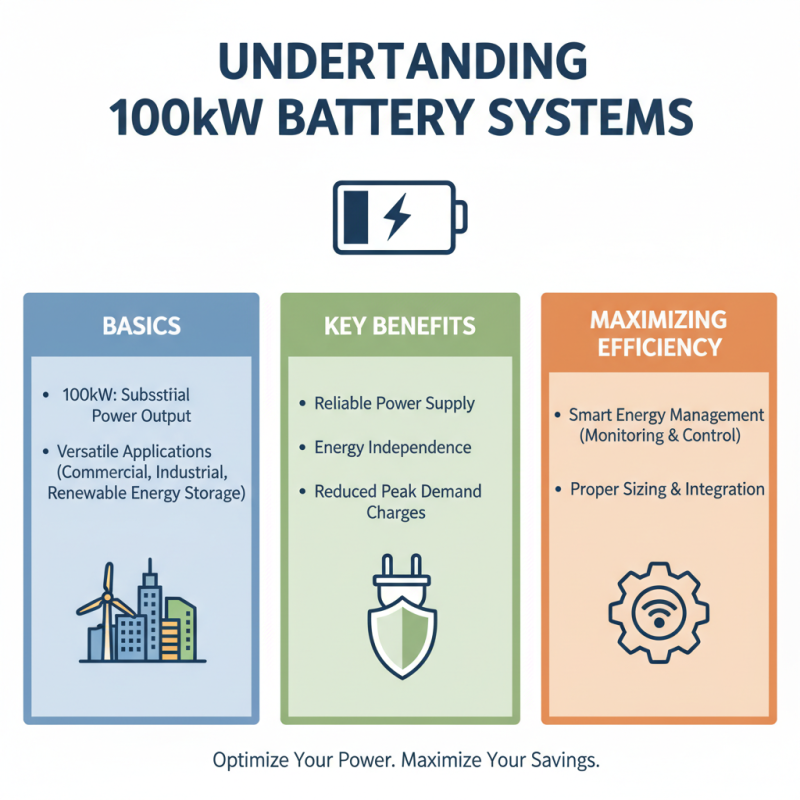 100kw Battery Tips for Maximizing Efficiency and Performance?