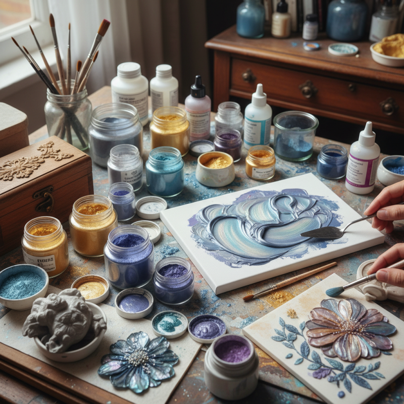 Pearl Pigment Tips for Stunning Art and Crafts Projects?