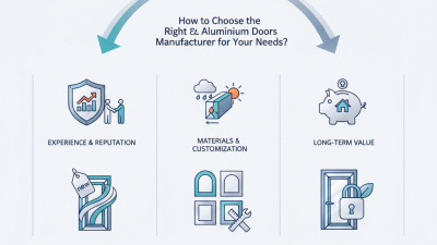 How to Choose the Right Aluminum Doors Manufacturer for Your Needs?