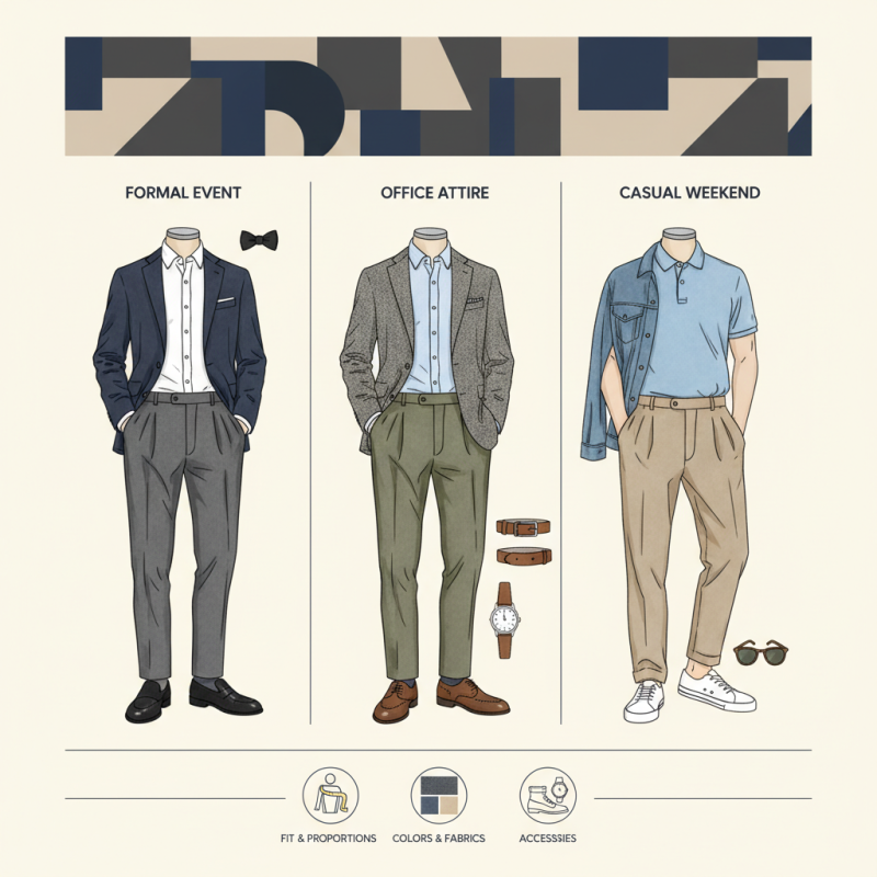 How to Style Pleated Dress Pants for Any Occasion?