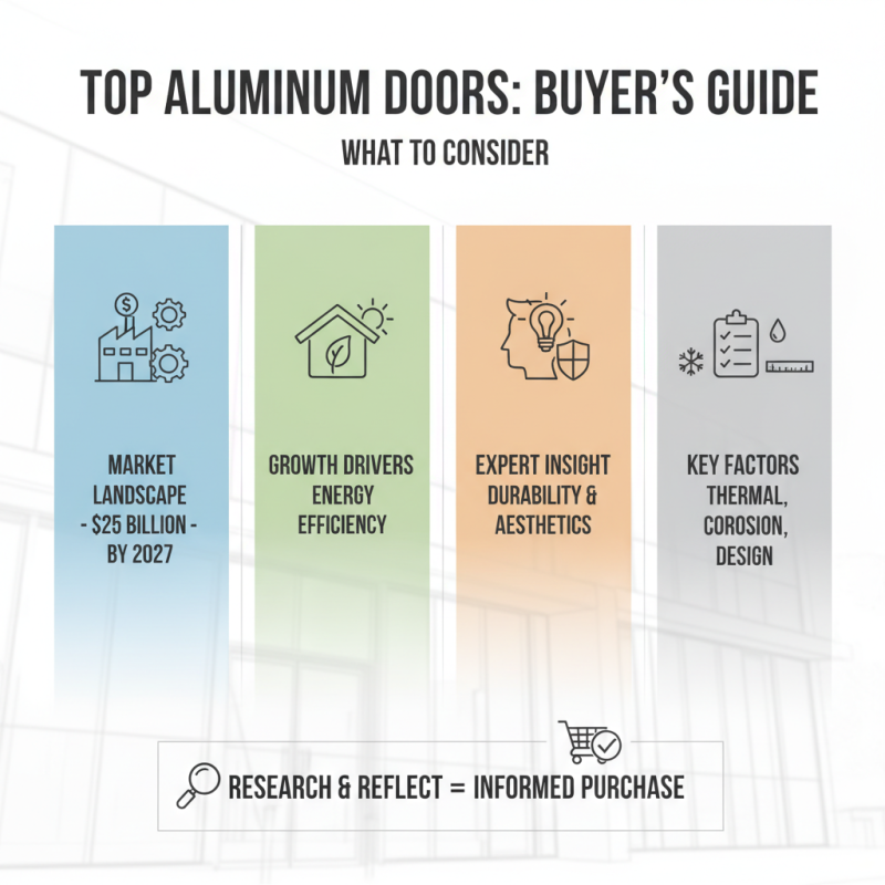 Top Aluminum Doors Manufacturer What to Consider Before Buying?
