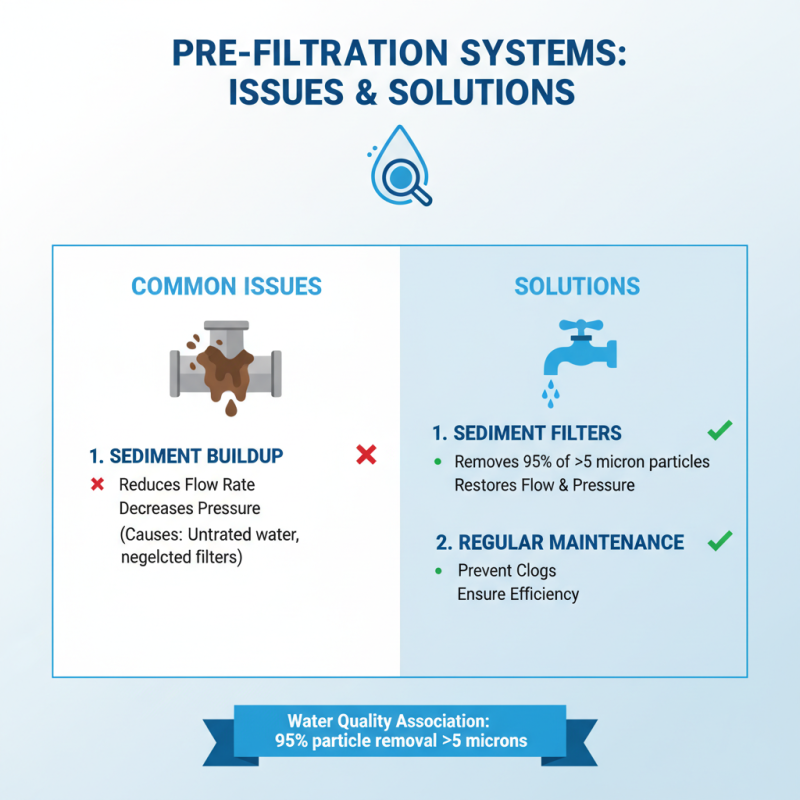 Essential Pre-Filtration Tips for Clean Water Systems?