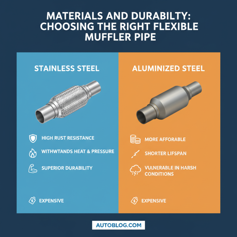 How to Choose the Best Flexible Muffler Pipe for Your Vehicle?